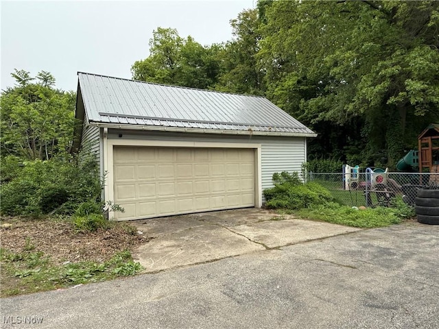 7350 Center Rd, Saybrook, OH 44004 - view of detached garage