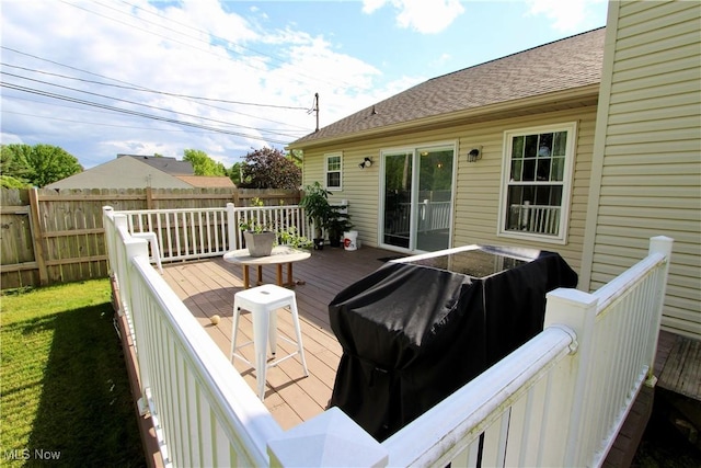 615 Wolf Ave, Wadsworth, OH 44281 - view of deck