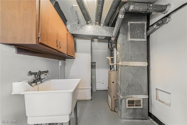 27701 Mills Ave Unit 2N, Euclid, OH 44132 - utility room featuring a sink