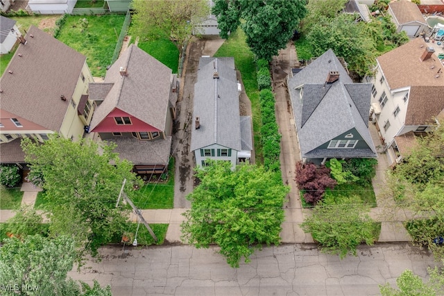 6813 W Clinton Ave, Cleveland, OH 44102 - aerial perspective of suburban area