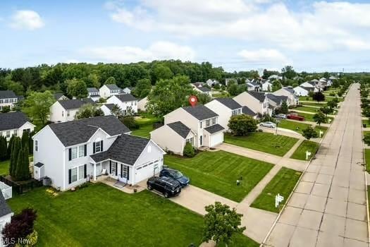 734 Sparrow Way, Wadsworth, OH 44281 - aerial view of residential area