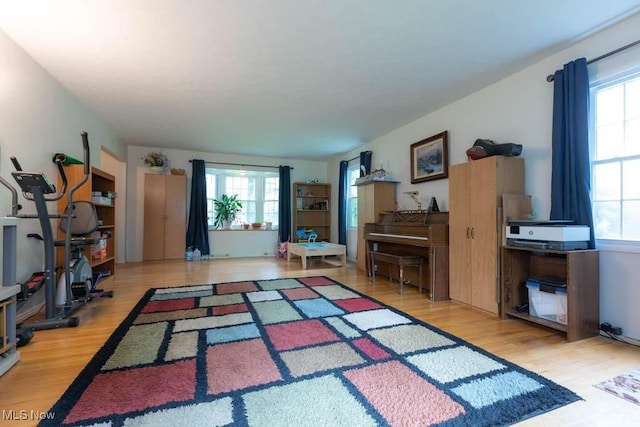 5940 Hansom Dr, Solon, OH 44139 - living area with wood finished floors and plenty of natural light