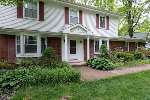 5940 Hansom Dr, Solon, OH 44139 - view of front of property with brick siding