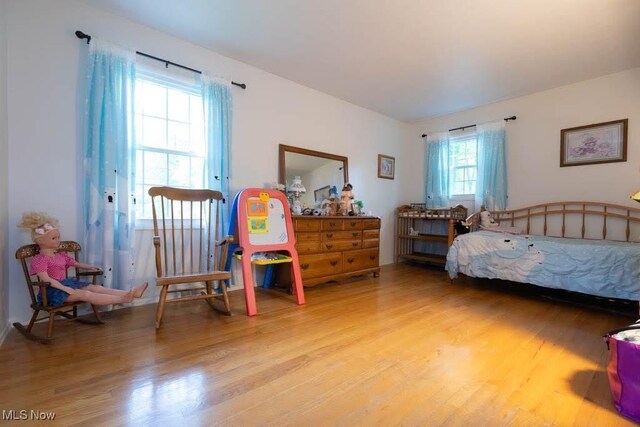 5940 Hansom Dr, Solon, OH 44139 - bedroom with light wood-style floors