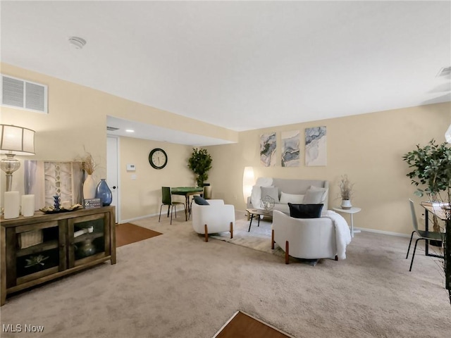 6010 Turnwood Dr, Westerville, OH 43081 - living area with carpet floors and baseboards