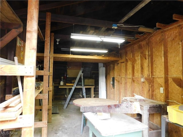 192 Walnut St, Geneva, OH 44041 - view of below grade area