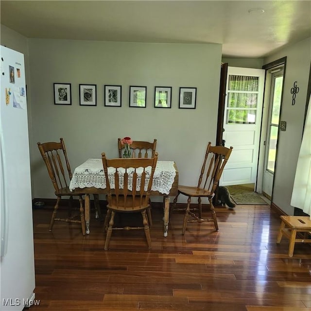 13423 Price St NE, Alliance, OH 44601 - dining area featuring wood finished floors