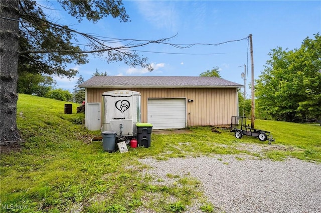 22010 Mountz Rd, Minerva, OH 44657 - view of detached garage