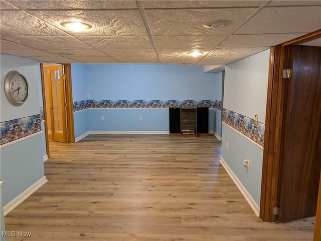 153 Cheyenne Trl, Malvern, OH 44644 - finished basement featuring wood finished floors and baseboards