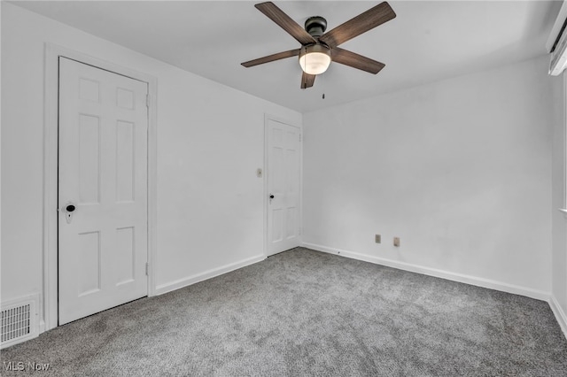 21650 Wilmore Ave, Euclid, OH 44123 - carpeted empty room with ceiling fan and baseboards