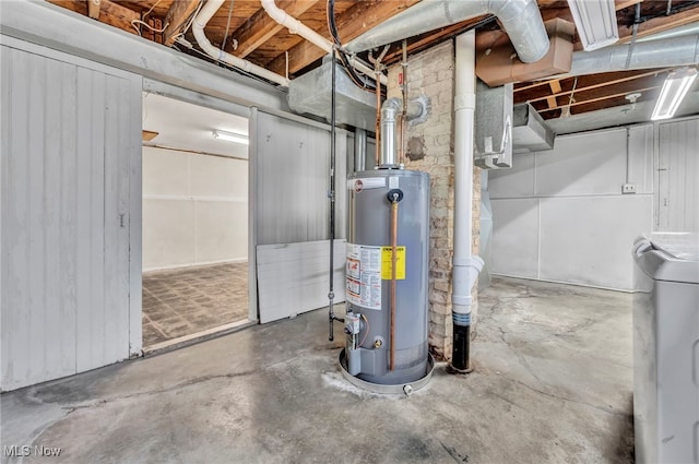 21650 Wilmore Ave, Euclid, OH 44123 - unfinished basement featuring water heater