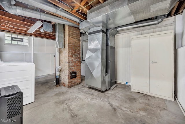21650 Wilmore Ave, Euclid, OH 44123 - basement with heating unit