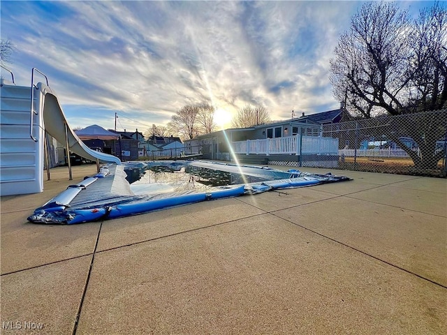 115 Rhodes Ave, Dillonvale, OH 43917 - view of swimming pool