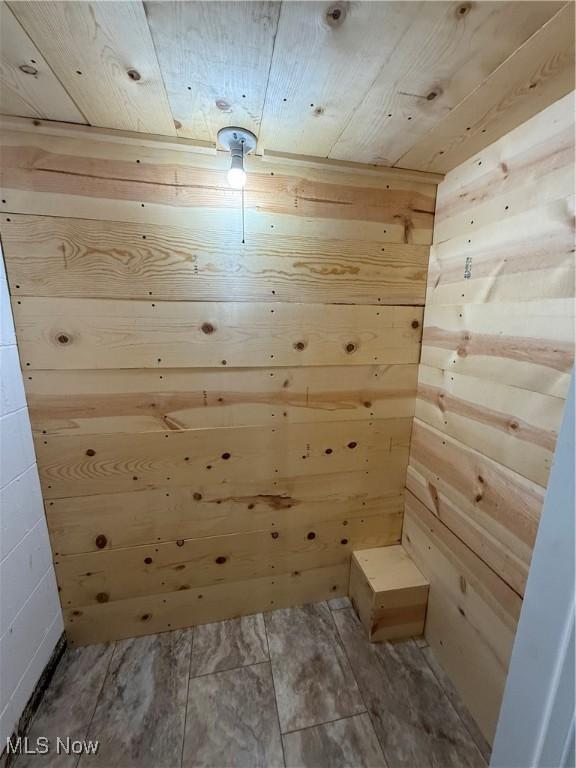 250 Crystal Ln, Weirton, WV 26062 - sauna with wooden walls and wooden ceiling