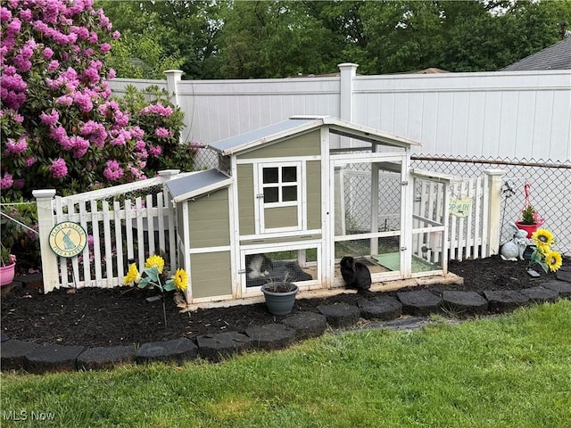 250 Crystal Ln, Weirton, WV 26062 - deck featuring exterior structure and an outdoor structure