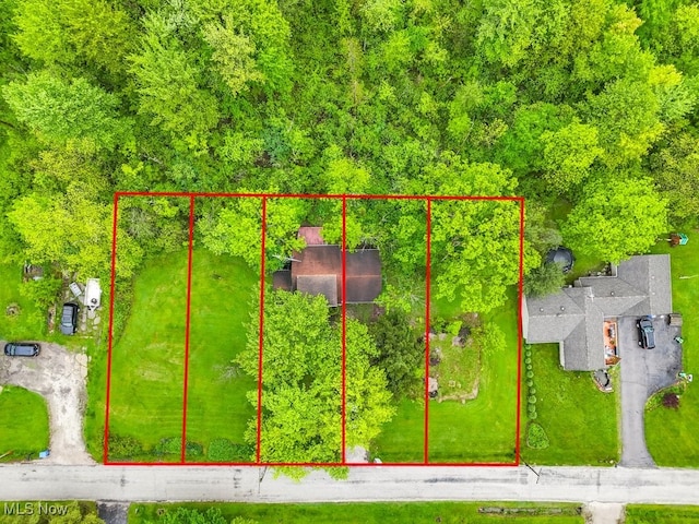 14721 Zenith Dr, Newbury, OH 44065 - aerial overview of property's location featuring property boundaries highlighted