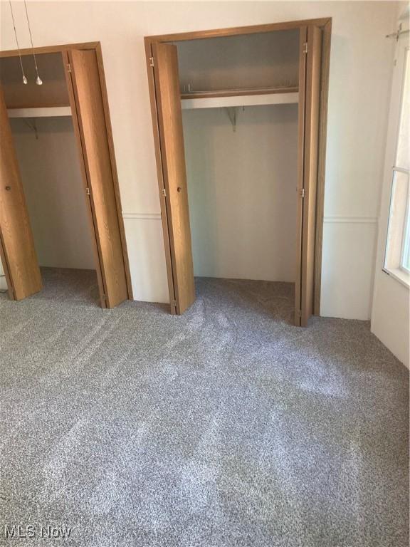 1229 Columbiana Lisbon Rd Unit 39, Columbiana, OH 44408 - unfurnished bedroom featuring a closet and carpet flooring