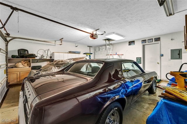 6811 Meadow Ln, Cleveland, OH 44130 - garage featuring electric panel
