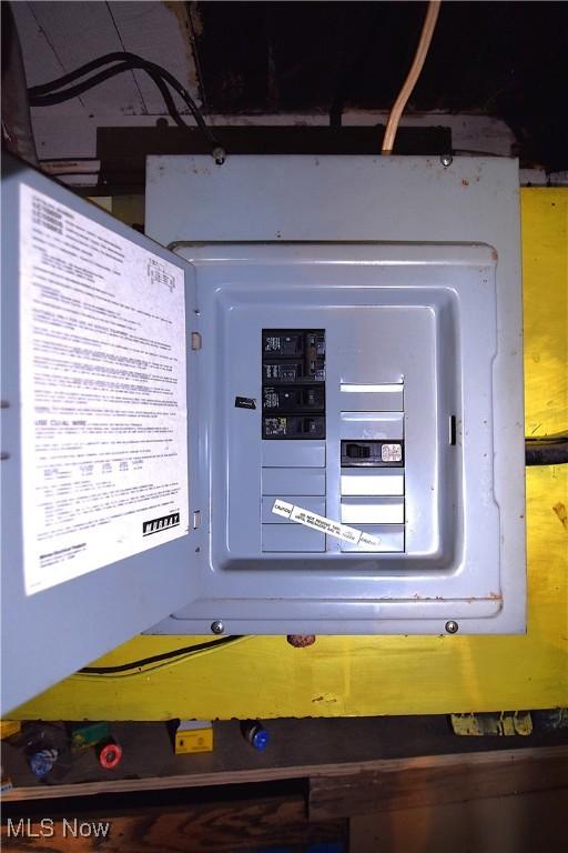 1033 Monnot Pl NW, Canton, OH 44703 - utilities with electric panel