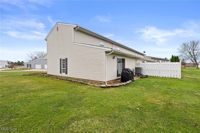 6874 Stratford Cir Unit D, Mentor, OH 44060 - rear view of property with central AC