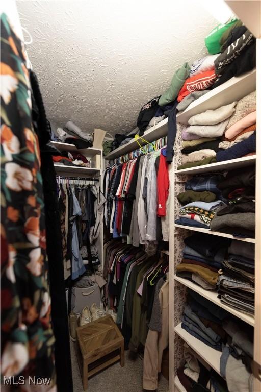 10957 Mogadore Ave NW, Uniontown, OH 44685 - spacious closet featuring carpet floors