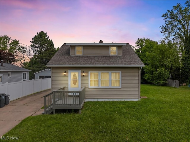 703 Annapolis Ave, Akron, OH 44310 - bungalow-style house featuring roof with shingles and a chimney