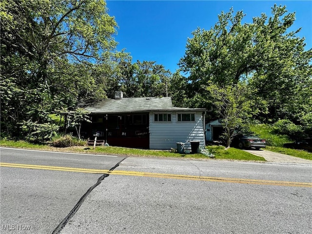 1836 Colerain Pike, Martins Ferry, OH 43935 - view of front of house with driveway