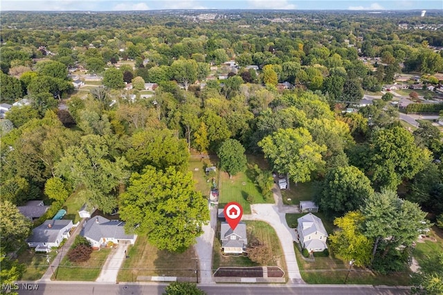360 Woodside Ave NE, North Canton, OH 44720 - aerial view of property and surrounding area featuring a forest