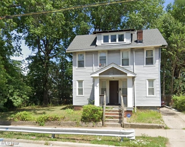 14413 Coit Rd, Cleveland, OH 44110 - traditional style home featuring a chimney