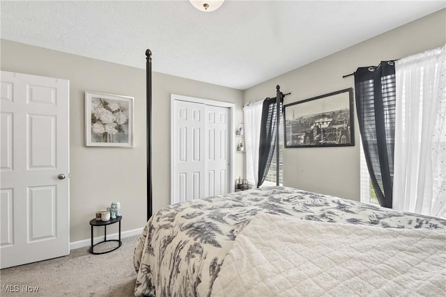 4527 Cupola Dr, Lorain, OH 44053 - bedroom featuring carpet floors, baseboards, and a closet