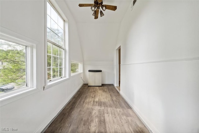 3399 E 65th St, Cleveland, OH 44127 - unfurnished sunroom featuring lofted ceiling