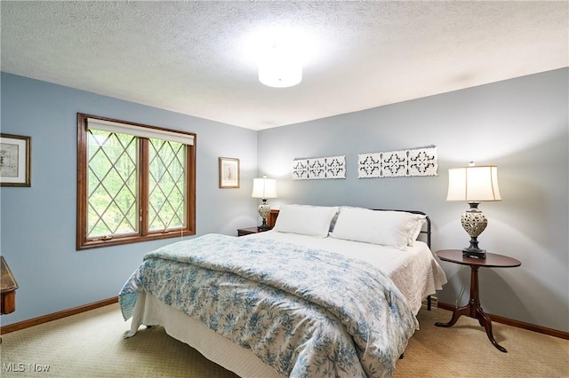 5074 Tall Timbers Dr, Richfield, OH 44286 - bedroom featuring carpet floors, baseboards, and a textured ceiling