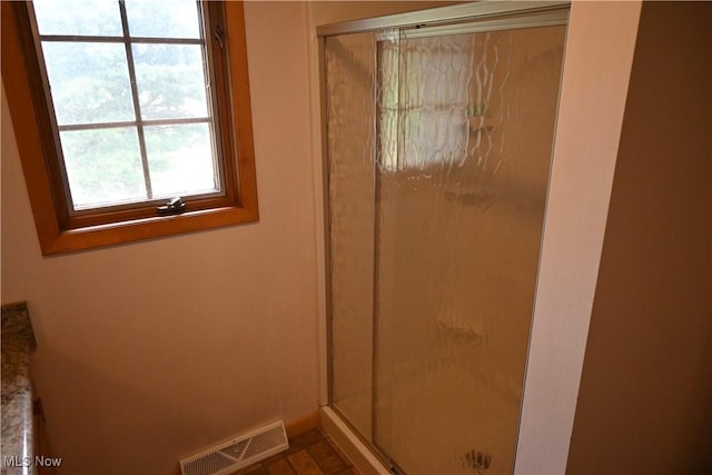 5399 N Elyria Rd, West Salem, OH 44287 - full bath featuring a shower stall and baseboards