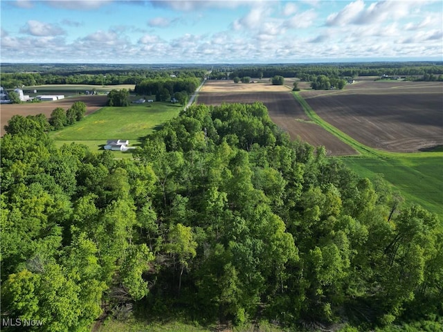 5399 N Elyria Rd, West Salem, OH 44287 - aerial view of property and surrounding area featuring rural landscape
