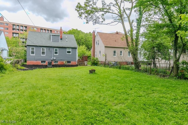 1620 S Taylor Rd, Cleveland Heights, OH 44118 - rear view of property with a chimney