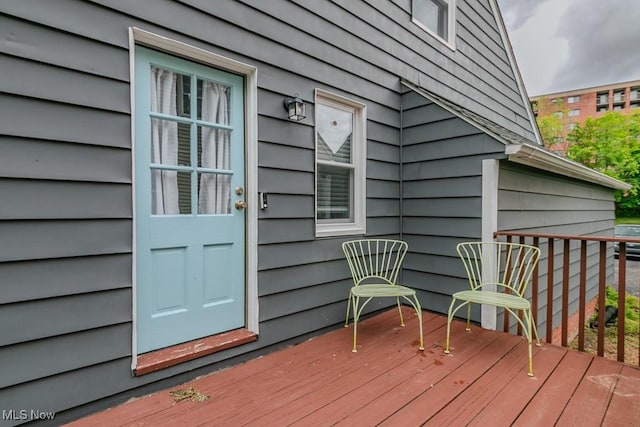 1620 S Taylor Rd, Cleveland Heights, OH 44118 - view of wooden deck
