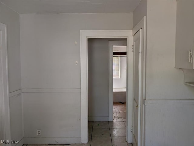 1367 Clearaire Rd, Cleveland, OH 44110 - hall with light tile patterned flooring
