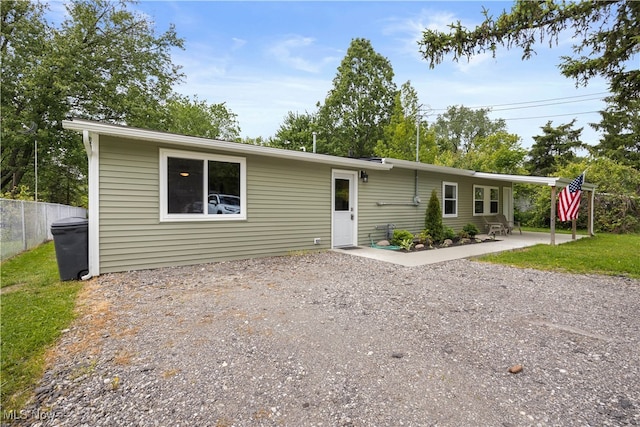 12364 Avalon Dr, Grafton, OH 44044 - view of front facade with a patio