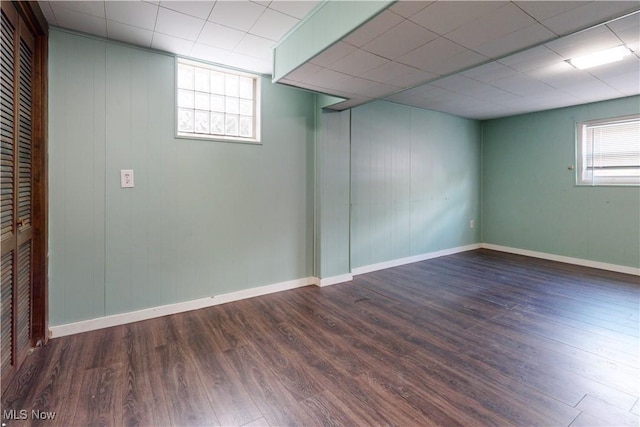 2920 Linda Way, Steubenville, OH 43952 - basement with wood finished floors and baseboards