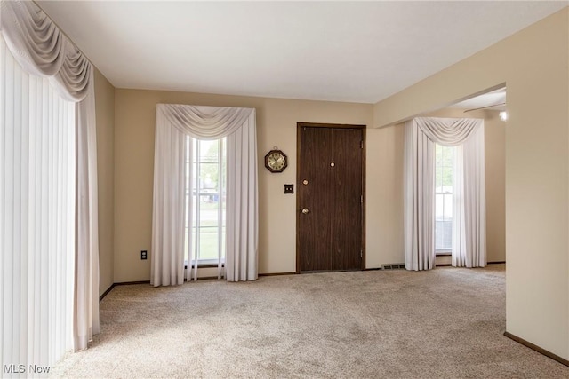 6533 Engle Rd, Brook Park, OH 44142 - foyer with carpet flooring