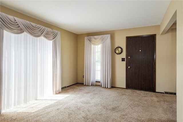 6533 Engle Rd, Brook Park, OH 44142 - view of carpeted entrance foyer