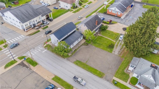 207 W Main St, Saint Clairsville, OH 43950 - aerial perspective of suburban area