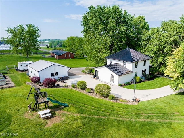 9012 Winesburg Rd, Dundee, OH 44624 - aerial view of property and surrounding area