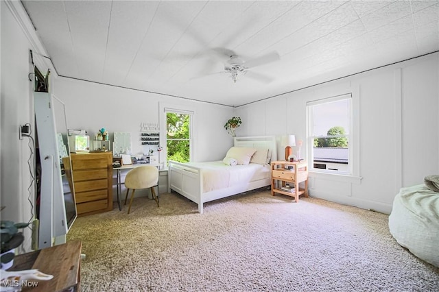 9012 Winesburg Rd, Dundee, OH 44624 - bedroom with carpet flooring and ceiling fan