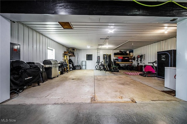 9012 Winesburg Rd, Dundee, OH 44624 - garage with electric panel