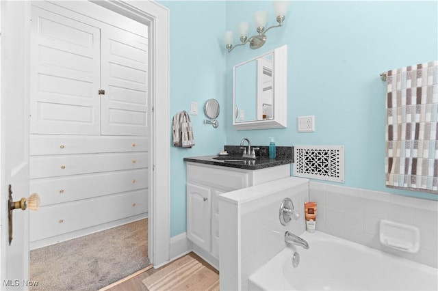 226 N 19th St, Sebring, OH 44672 - full bath featuring vanity and a garden tub