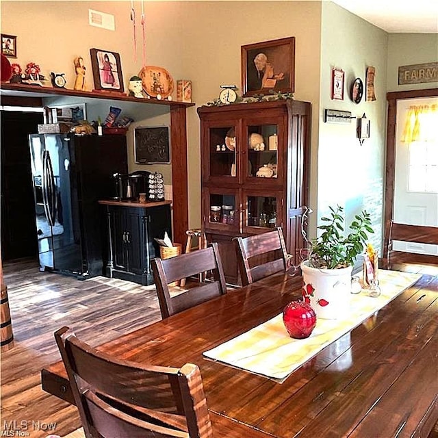 71276 Old Twenty One St, Kimbolton, OH 43725 - dining room with wood finished floors