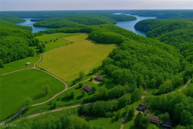71276 Old Twenty One St, Kimbolton, OH 43725 - bird's eye view of a large body of water and a forest