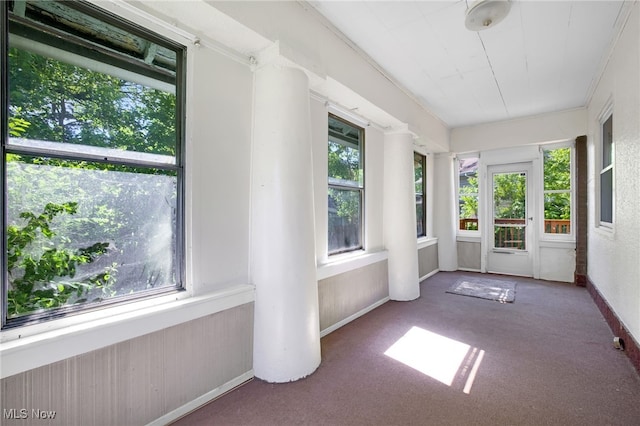 1608 Pilgrim St, Akron, OH 44305 - view of unfurnished sunroom