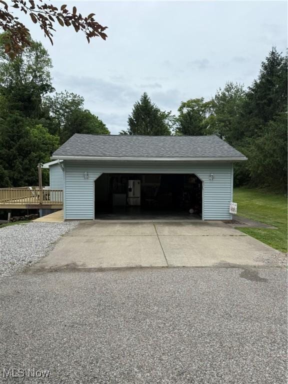 645 Arends Ridge Rd, Marietta, OH 45750 - view of detached garage